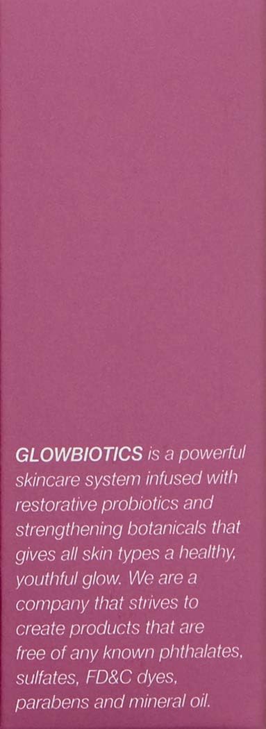 Glowbiotics Probiotic HydraGlow Illuminating Serum Pink: Hydrating Dew Drops for Radiant Skin, Illuminating Glow Enhancer with Hyaluronic Acid and Probiotics, 1 Fl Oz