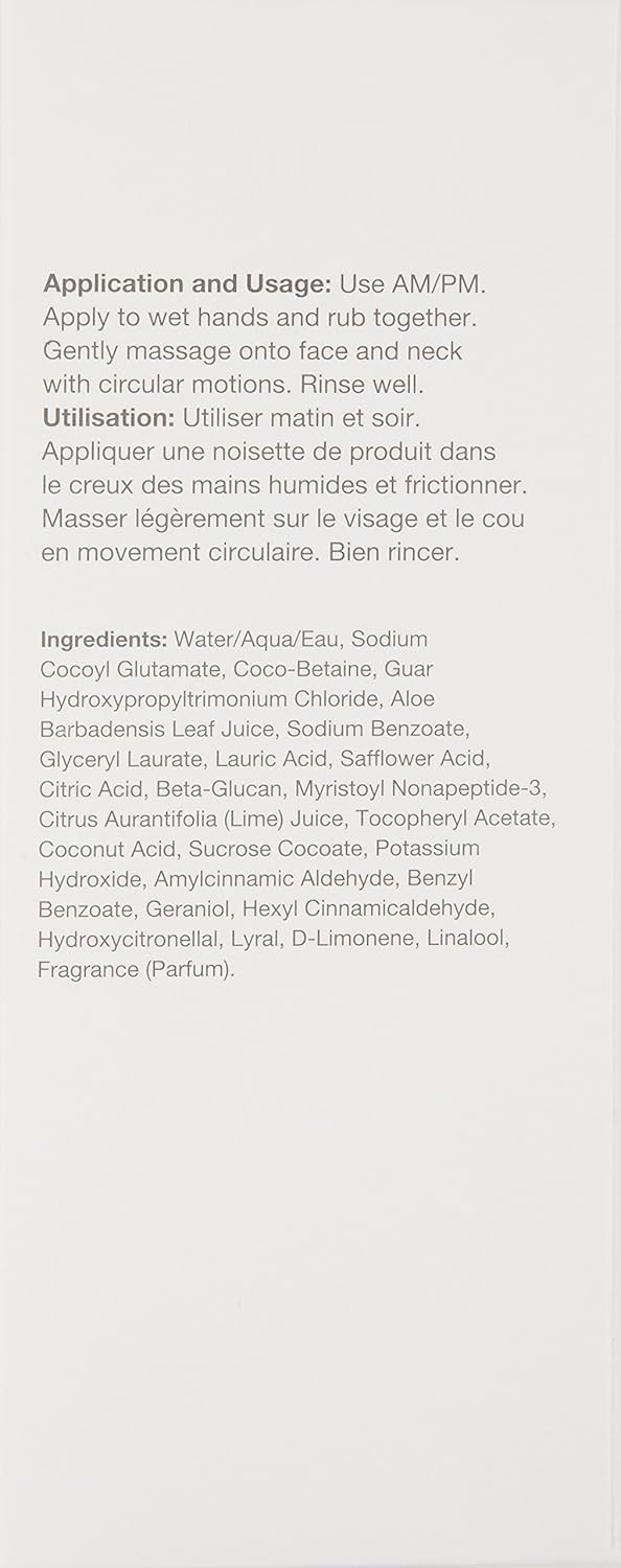 Glowbiotics Probiotic Revitalizing Cleanser: Gentle Hydrating Face Wash for Sensitive Skin | Removes Dirt, Oil & Makeup, Soothes Redness, with Peptides & Aloe Vera