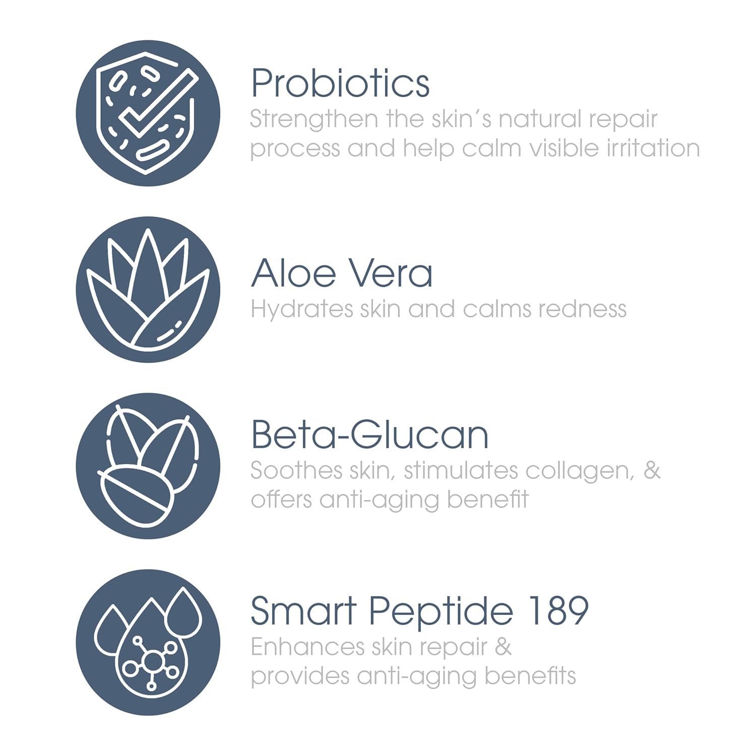 Glowbiotics Probiotic Revitalizing Cleanser: Gentle Hydrating Face Wash for Sensitive Skin | Removes Dirt, Oil & Makeup, Soothes Redness, with Peptides & Aloe Vera